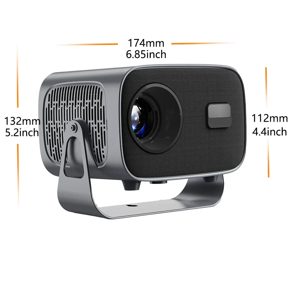 Rokify A10 Smart Projector – 1080P FHD, Android 13, 4K Support